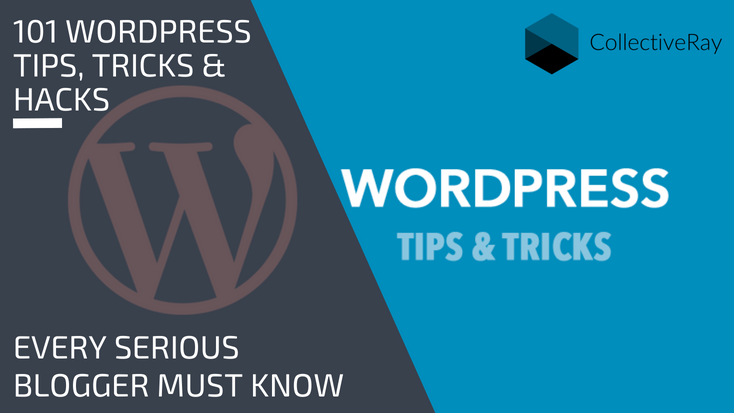 101 WordPress Tips, Tricks and hacks